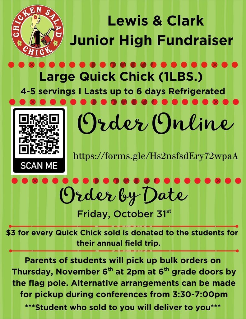 LCJH Fundraiser