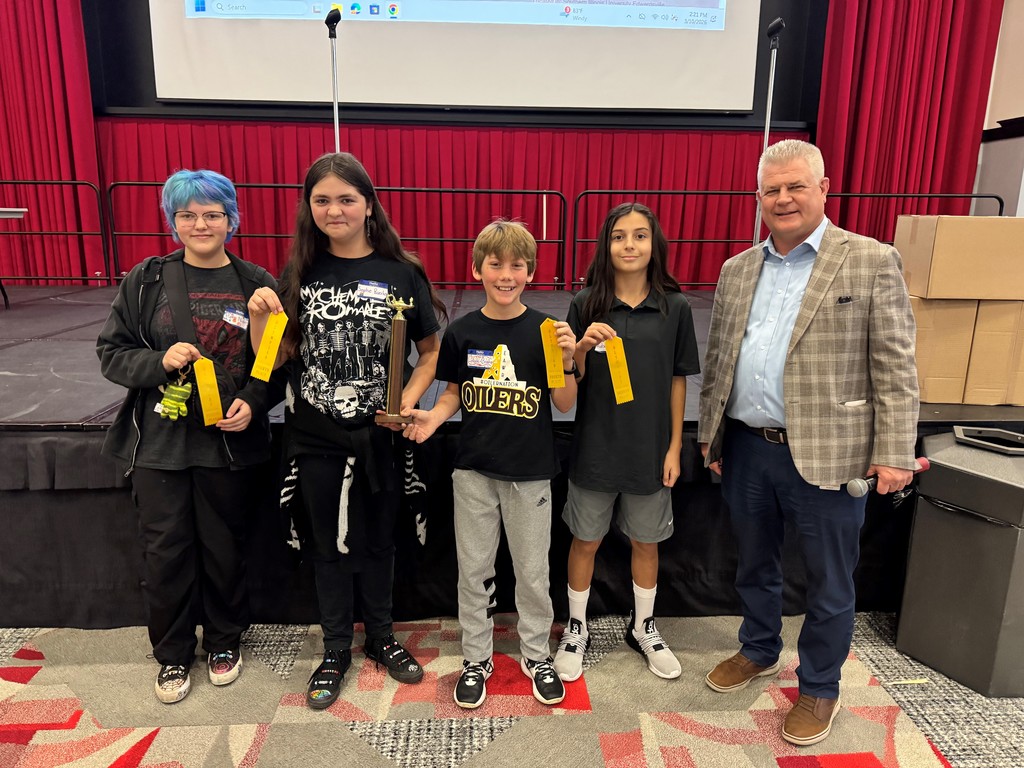 7th Grade Junior Olympiad Team