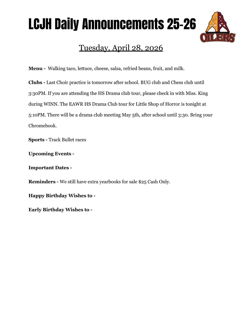 Tuesday