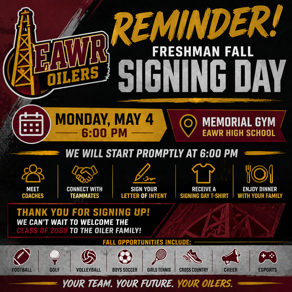 Freshman Fall Signing Day