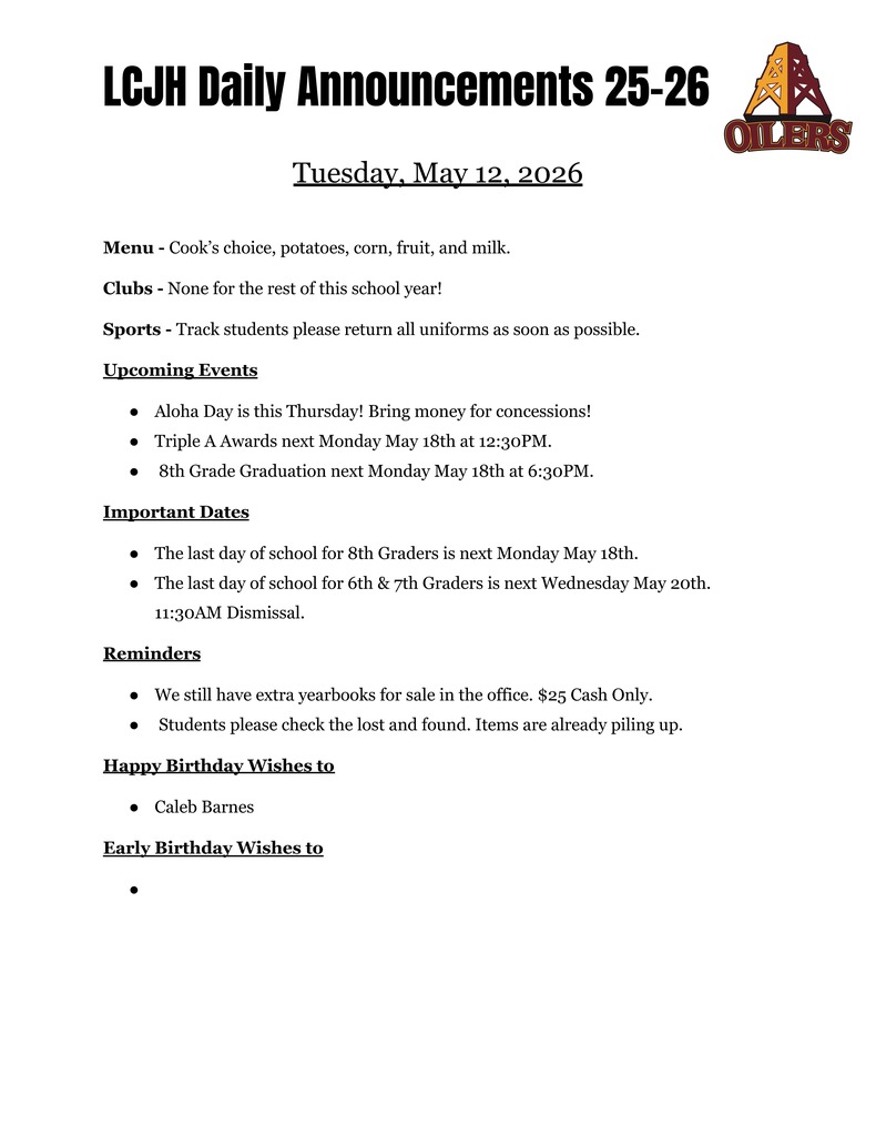 Tuesday