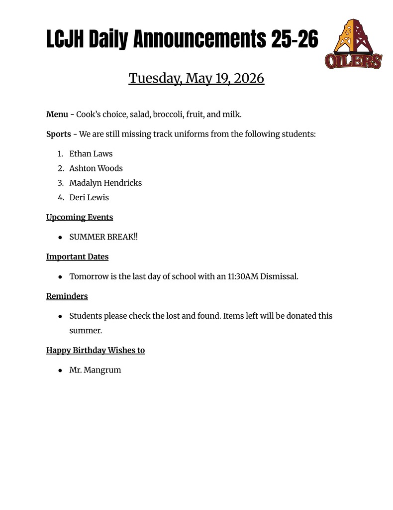 Tuesday