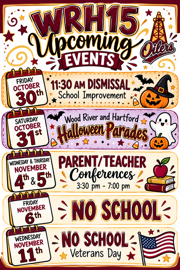 WRH15 Upcoming Events