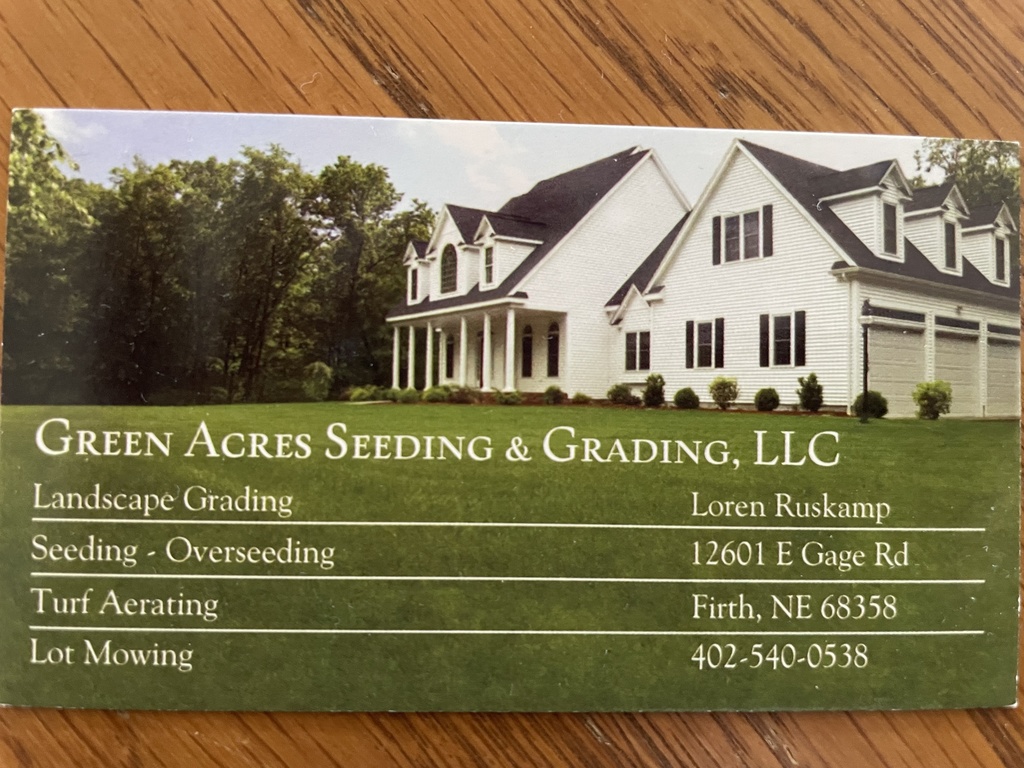 Green Acres Card