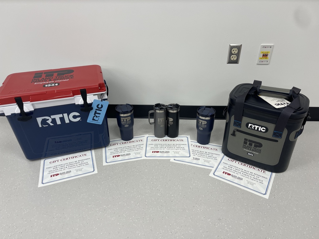 ITP Raffle Items