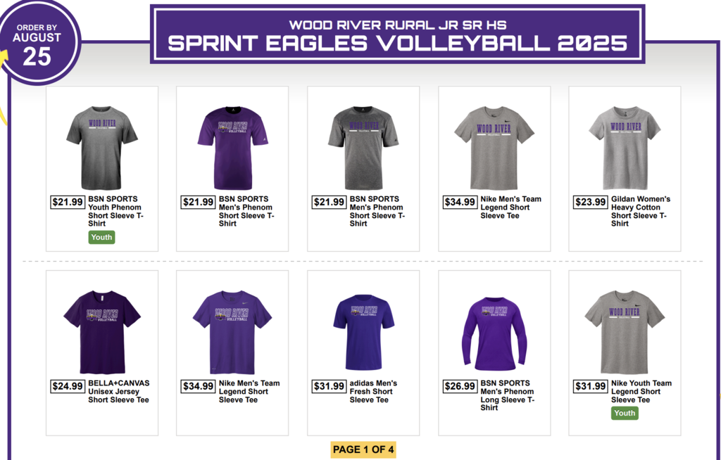 Volleyball Apparel