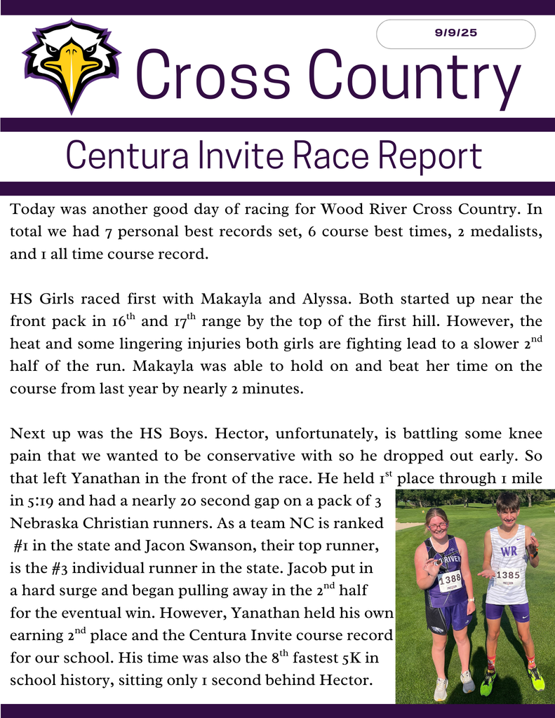 Centura Invite race report