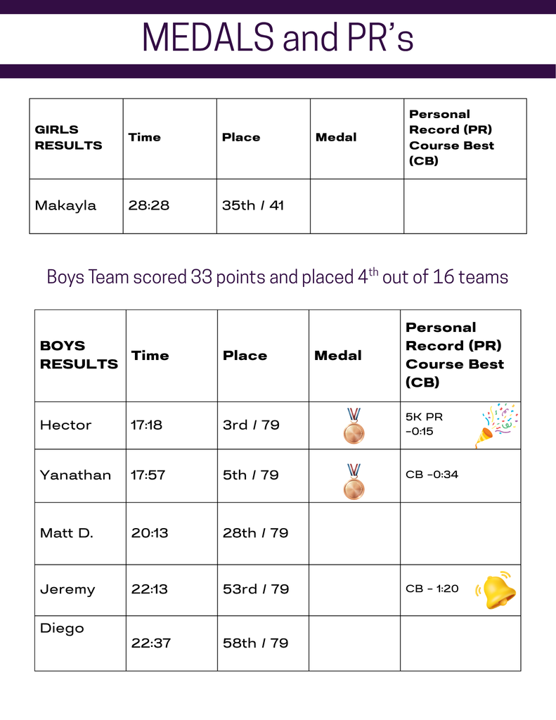 district report