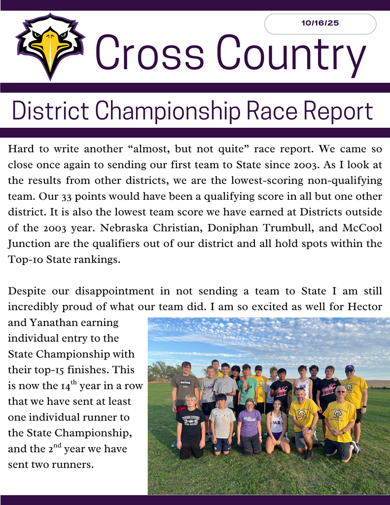 district report