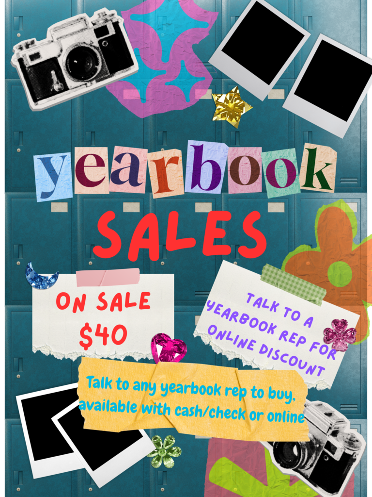 Yearbook sale $40