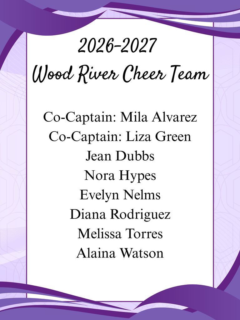 26-27 Wood River Cheer Team