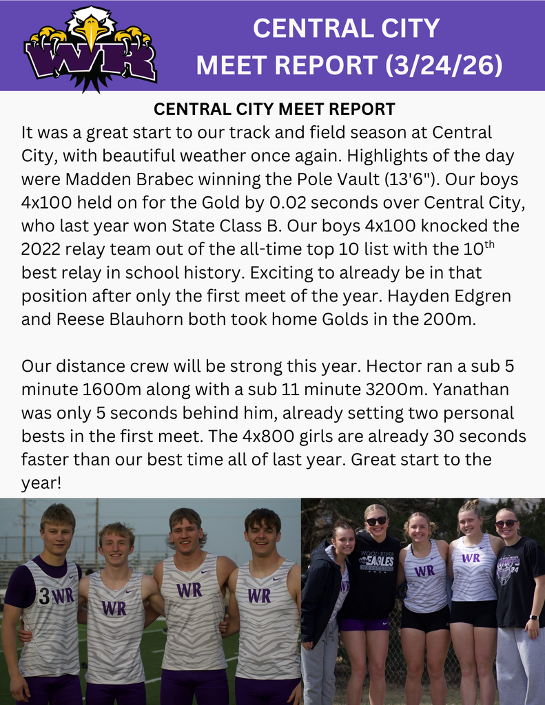 Central City Meet Report