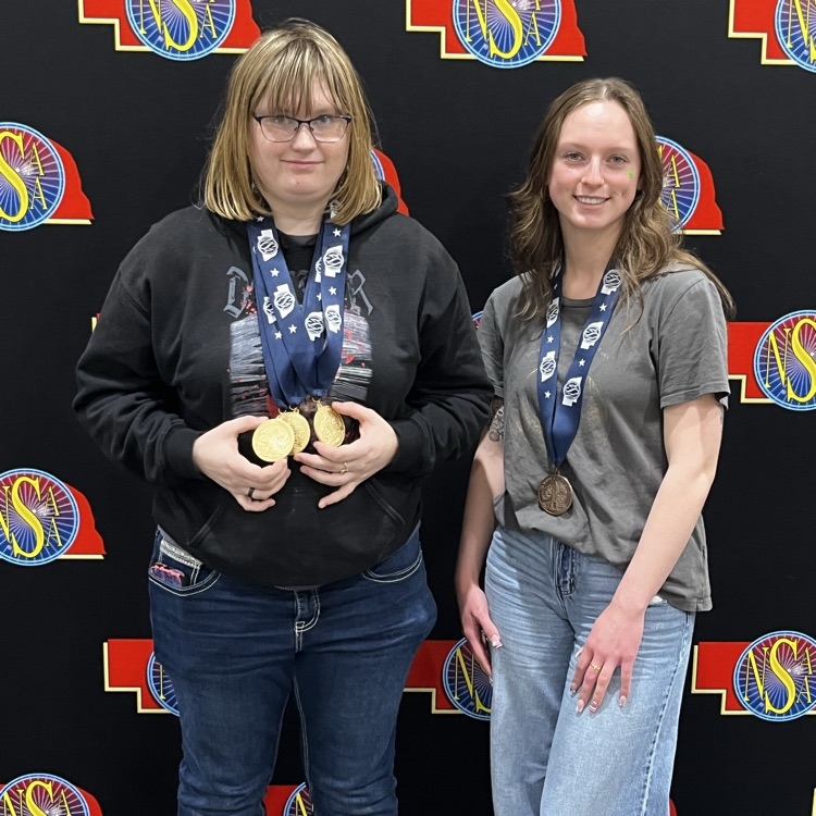 Lila and Rose medals