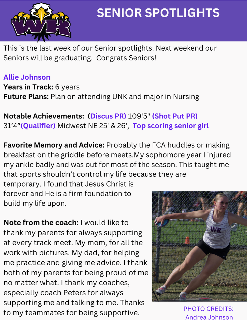 Track newsletter