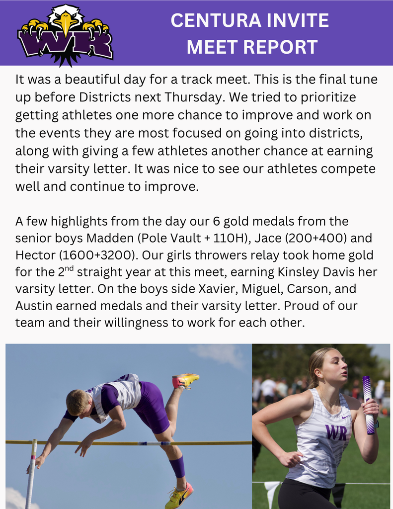 Track newsletter