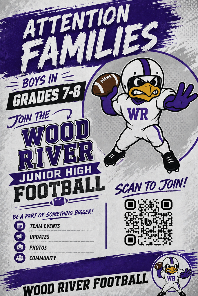 There will be a meeting after school on Wednesday, August 12th in the HS Aux Gym for any boys in grades 7-8 interested in playing JH football. Practice starts on Thursday, August 13th. Please make sure your child has their physical and all required paperwork turned in. Go Eagles!