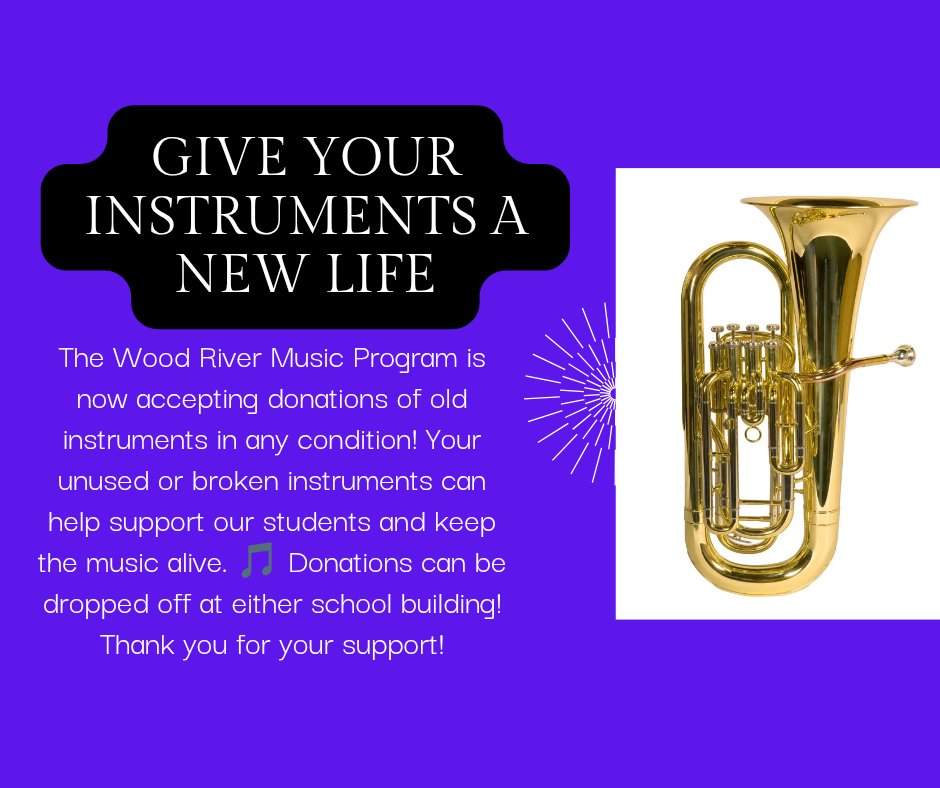 Donate your old instruments today! Any condition accepted! 