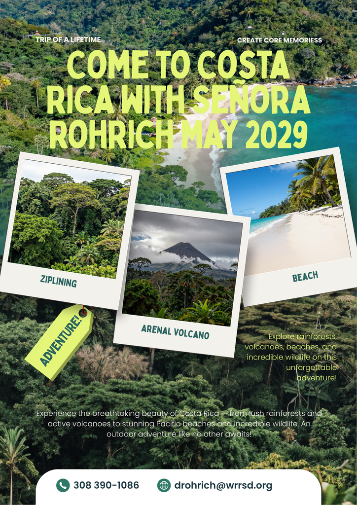 Invitation to Costa Rica Trip