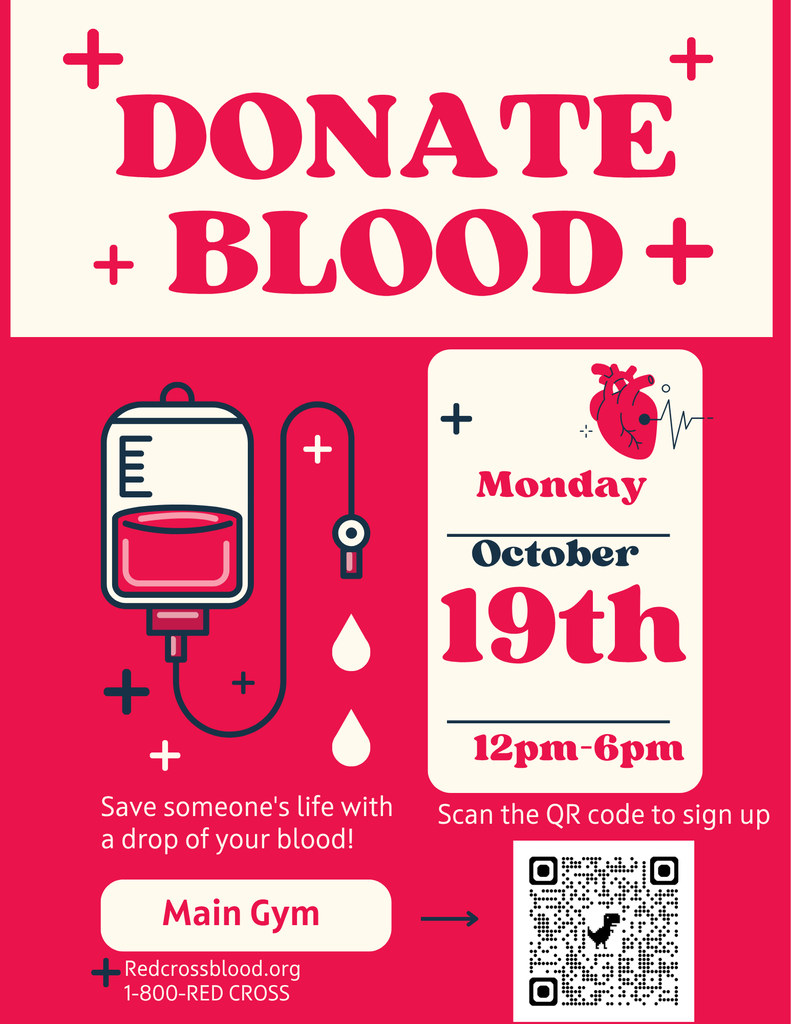 blood drive poster