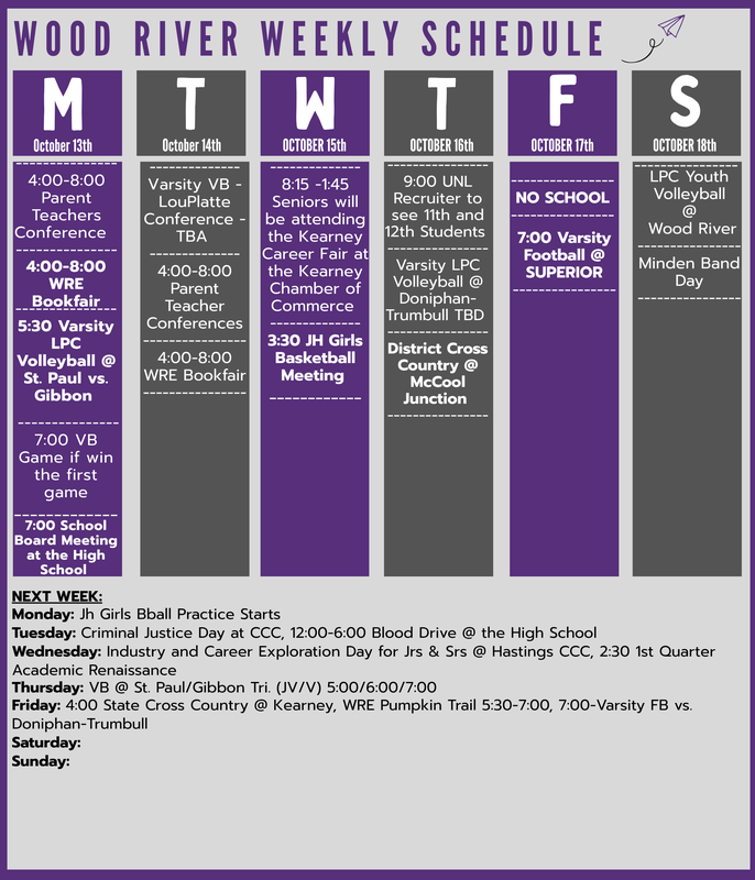 Weekly events