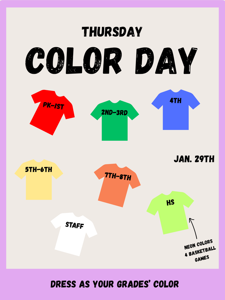 Color Day-Thursday
