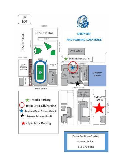 Drake University Parking