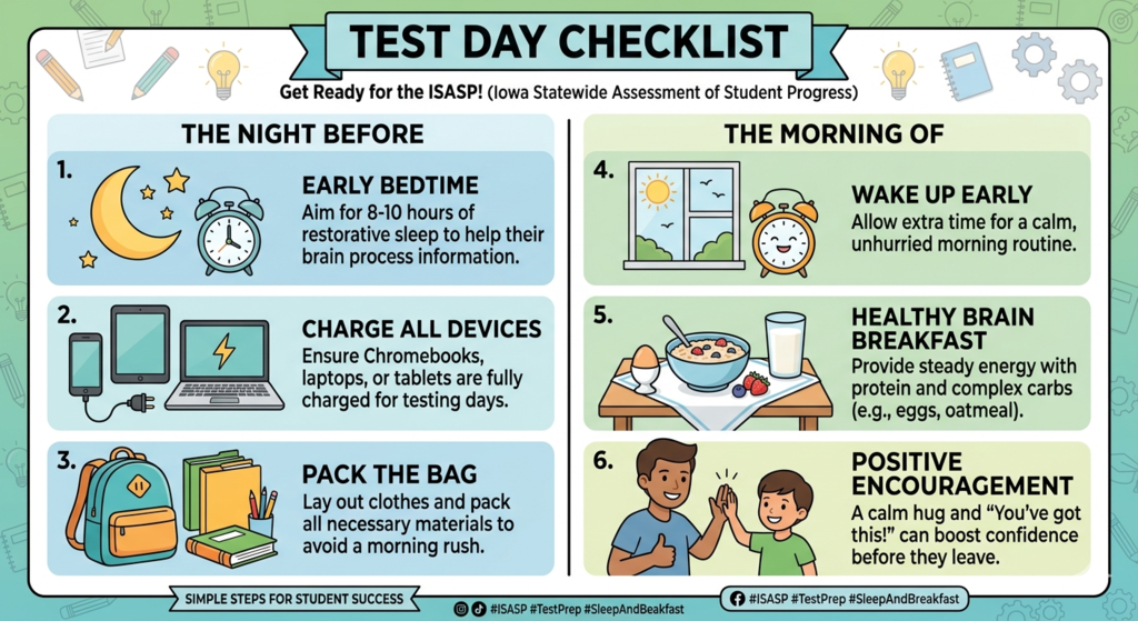 Test Day Checklist