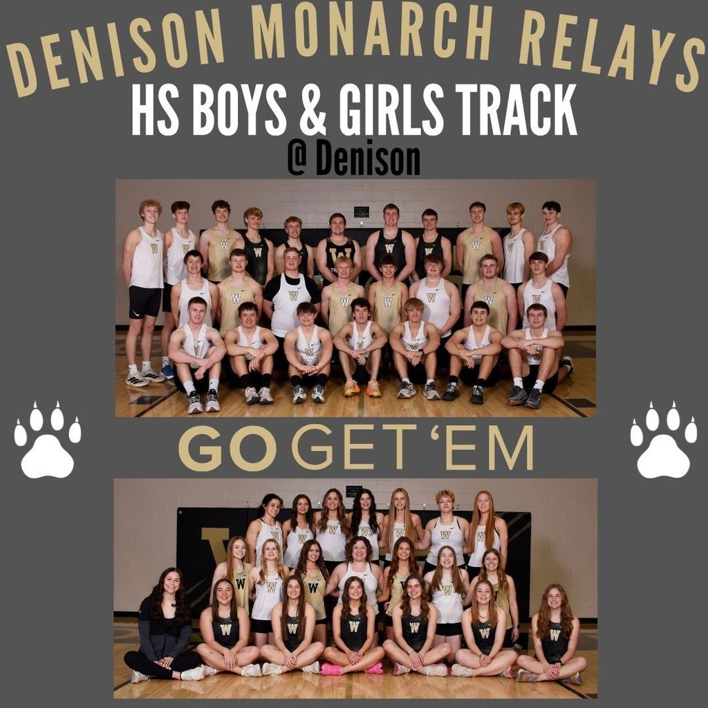 HS Coed Track-Denison