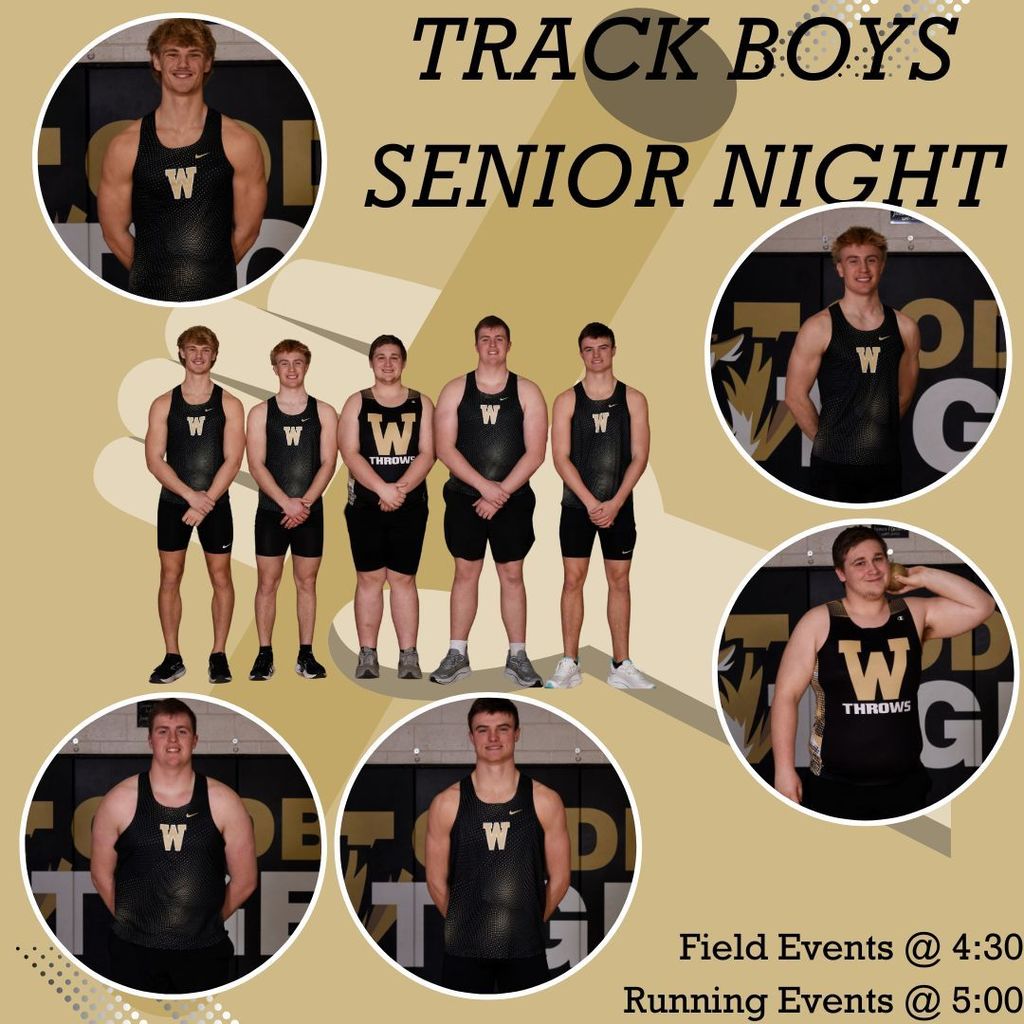 Senior Track boys