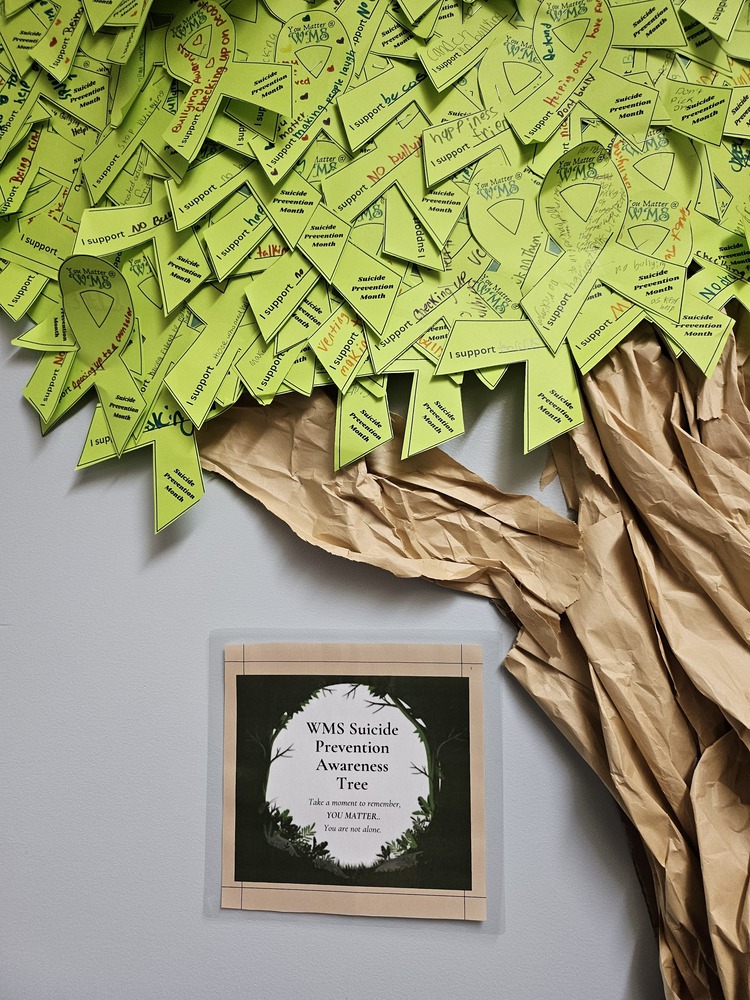 Suicide Prevention Awareness Tree
