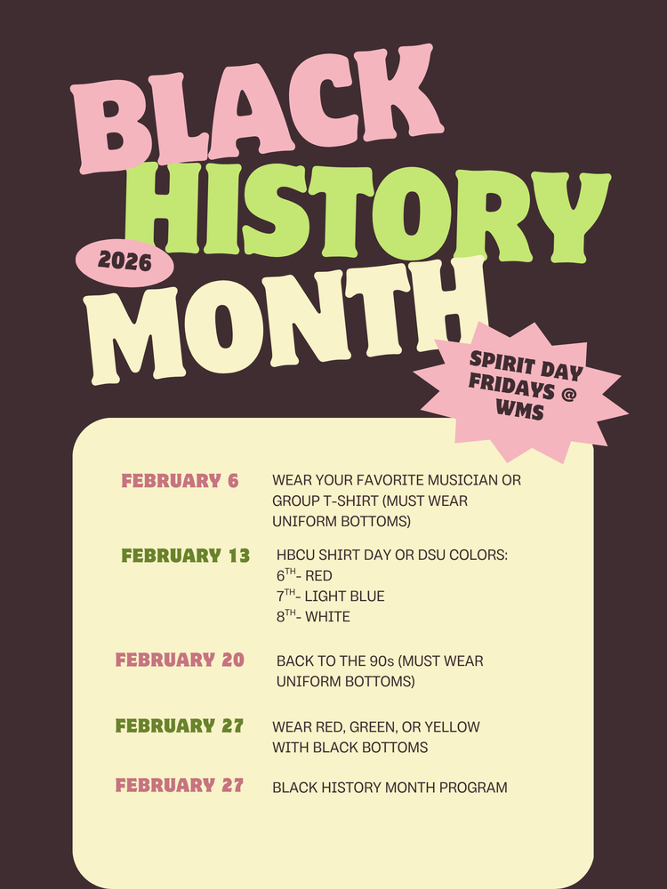 BHM Spirit Days
