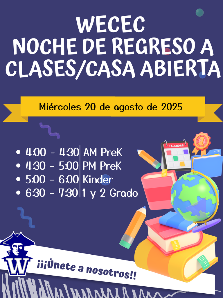 Back to School Night/Open House