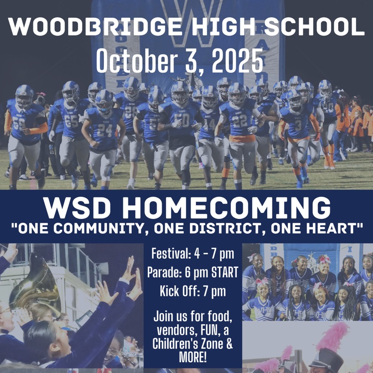 WSD Homecoming flyer