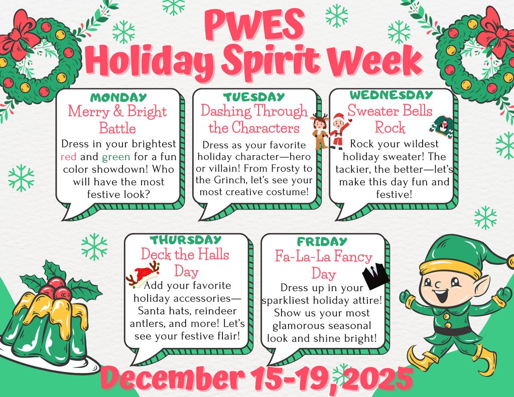 Holiday Spirit Week 2025 EN
