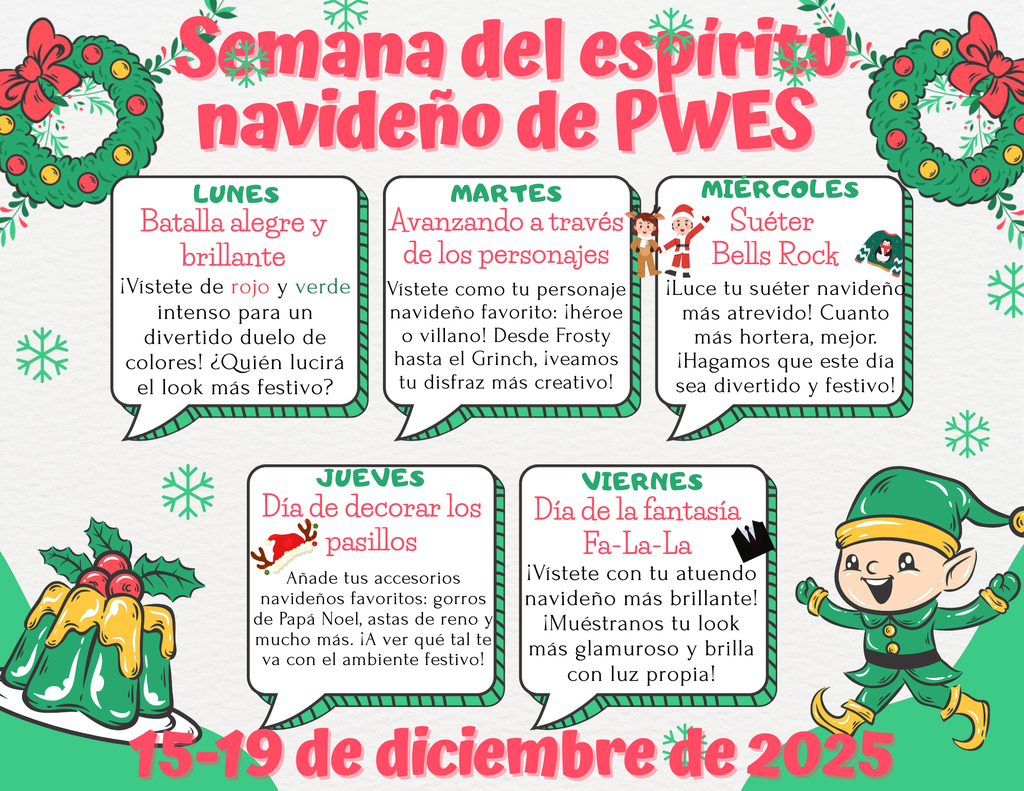 Holiday Spirit Week 2025 SP