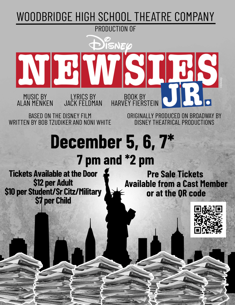 Newsies flyer