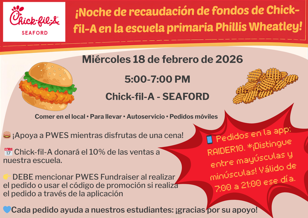 Chick-fil-A Fundraiser SP