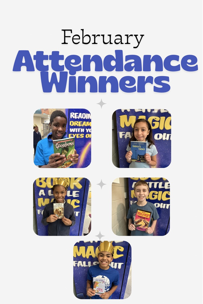 Feb Attendance Winners