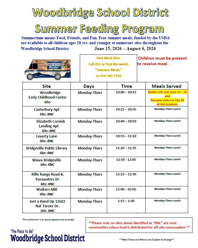 Summer Feeding Program
