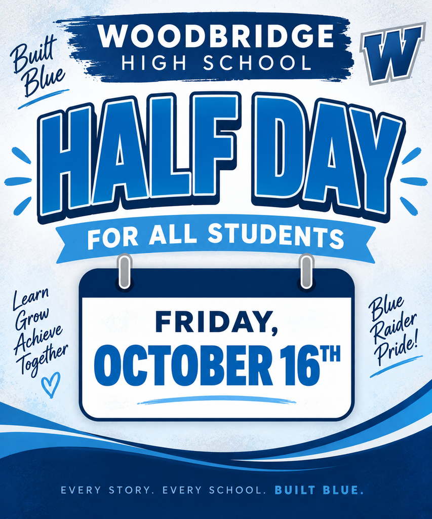 October 16th WHS Half Day Reminder