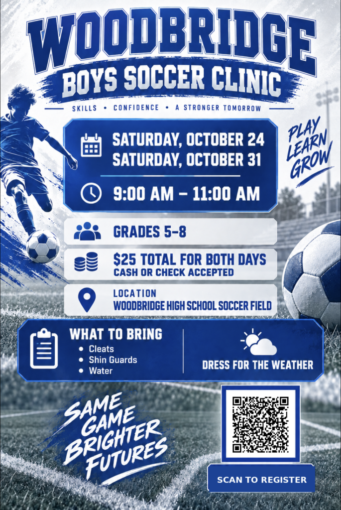 Woodbridge Boys Soccer Clinic