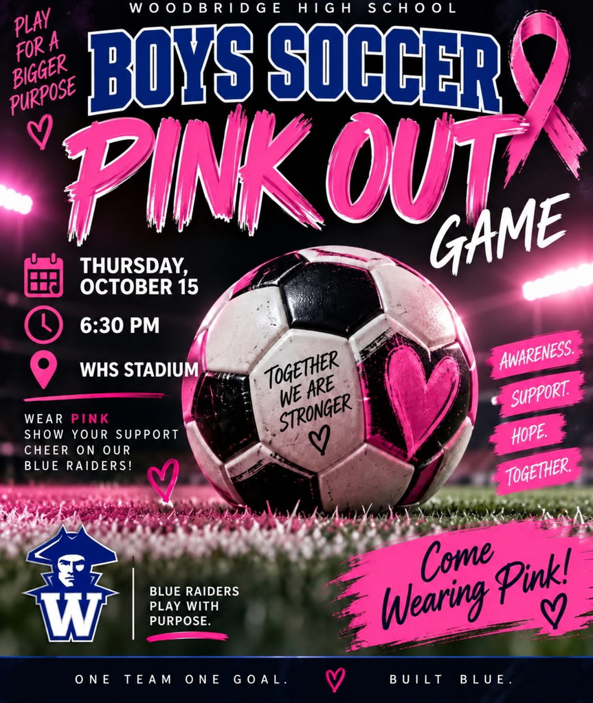 Boys Soccer Pink Out Game