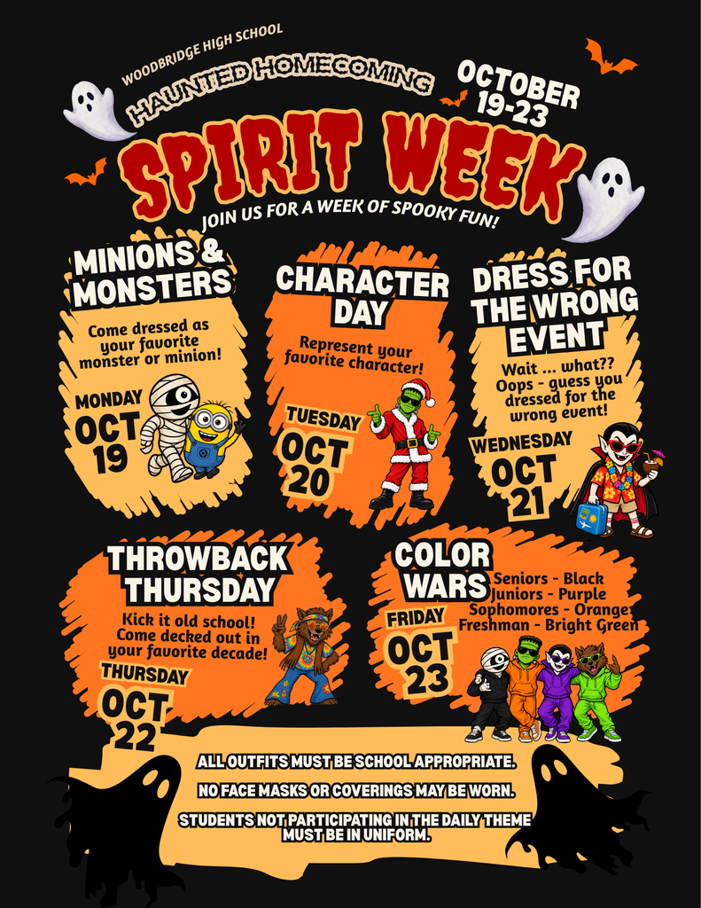 WHS Spirit Week 2026