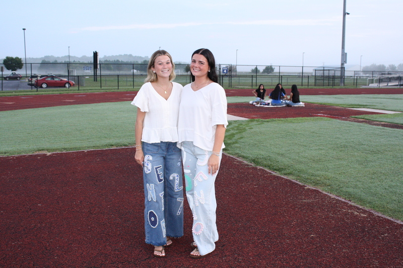 Senior decorated pants