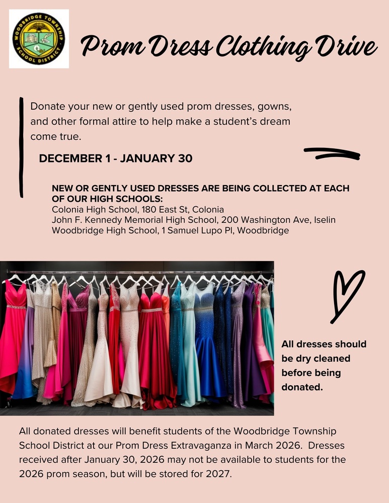 Prom Dress Clothing Drive