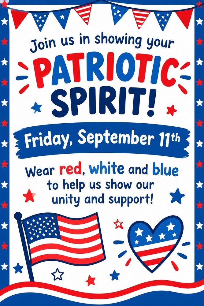 9/11- Red, White & Blue Day 