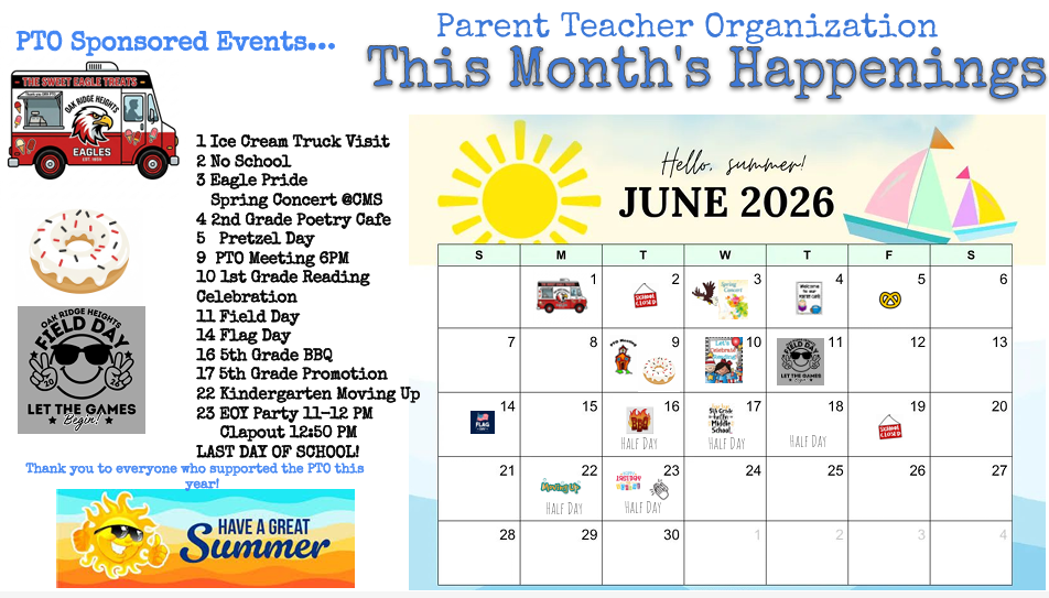 June Calendar