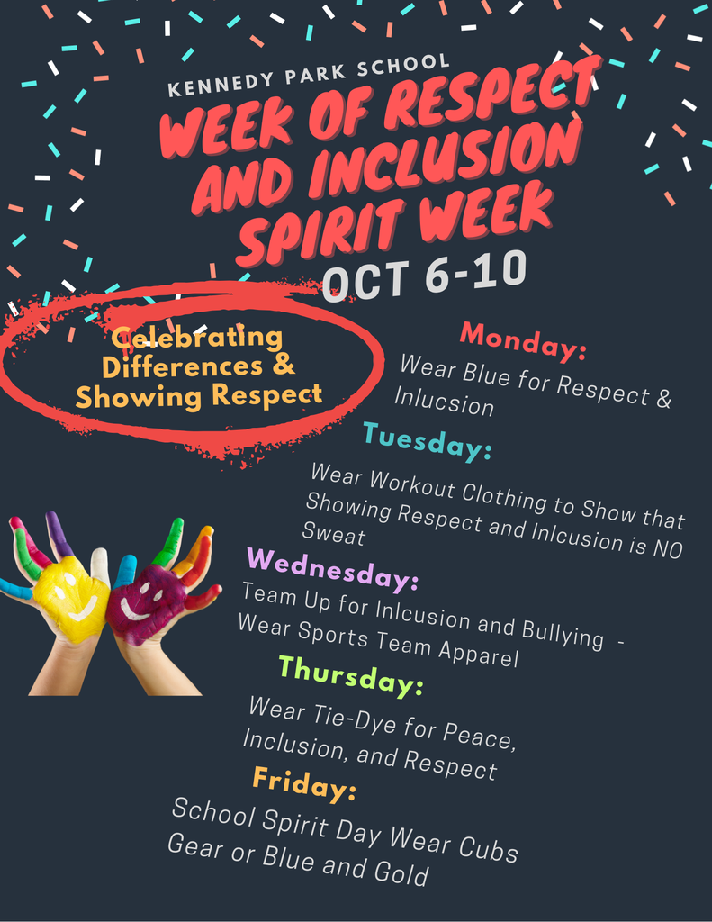 Kennedy Park Week of Inclusion and Respect