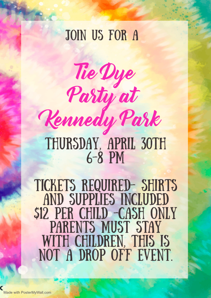 Kennedy Park Tie-Dye Party