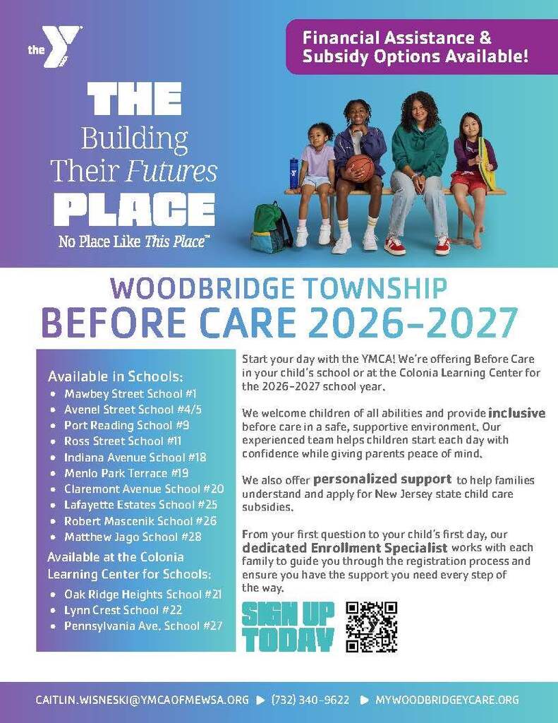 2026-2027 YMCA Before Care